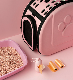 Pink cat accessories